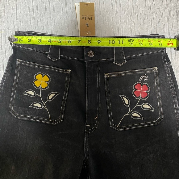 Polo Ralph Lauren Jenn Embroidered Jeans - Picture 9 of 9